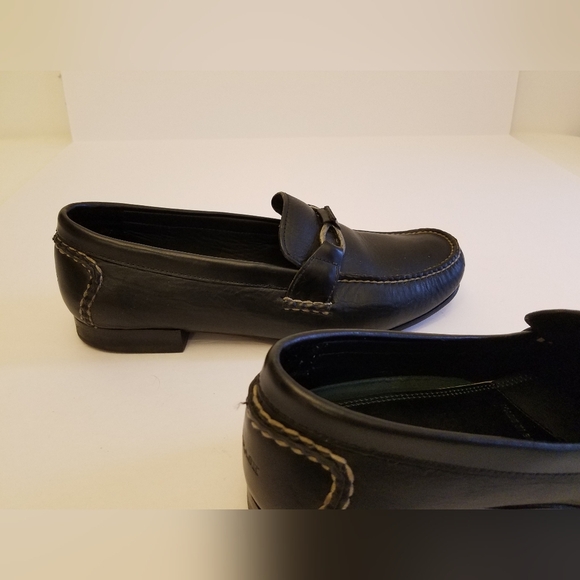 H.S. Trask Men\'s Slip on Penny Loafers Black Size 9.5 W Made in Brazil main image 5